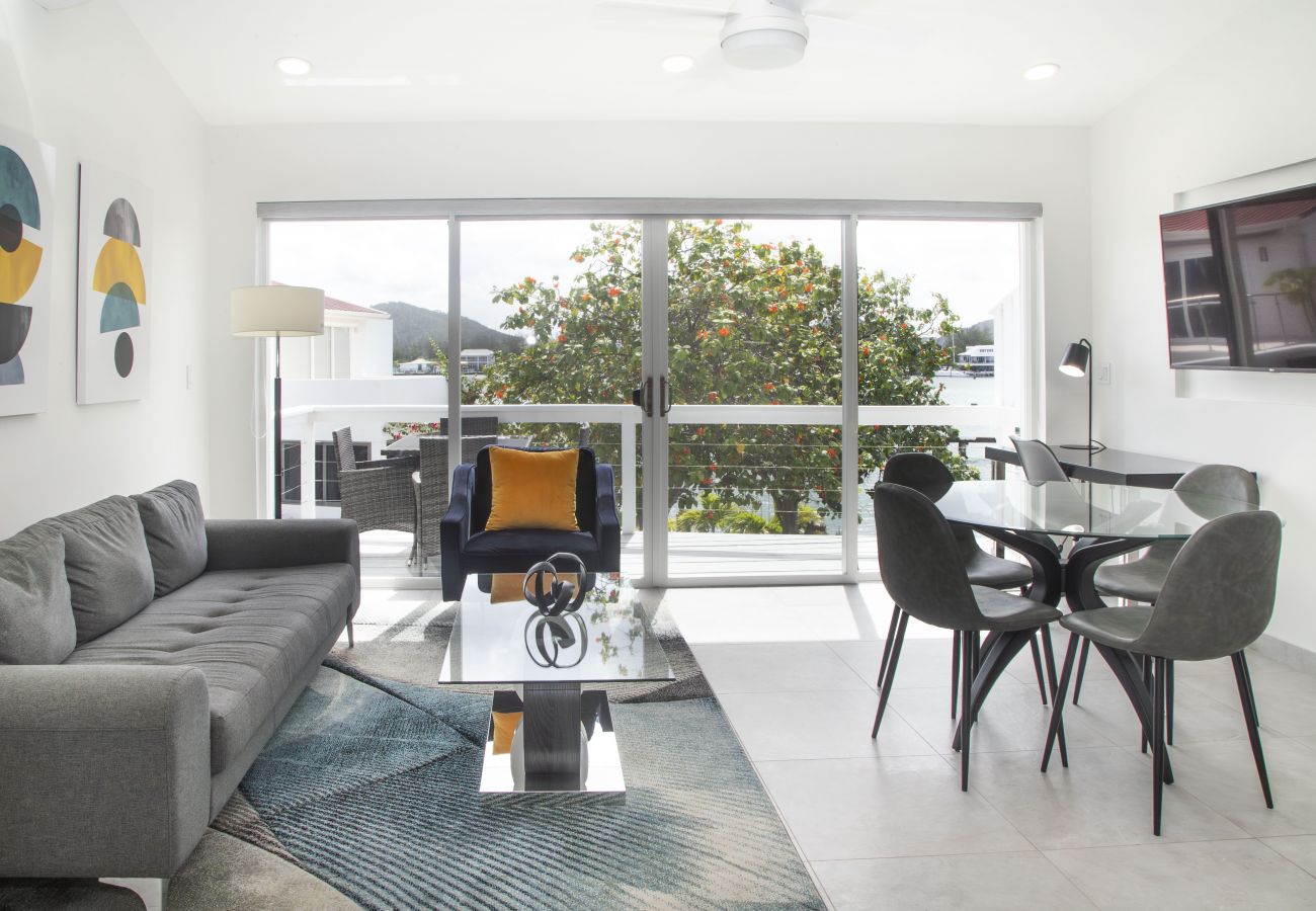 Apartment in Jolly Harbour - 232A (Upper Level), Luxury 1 Bedroom