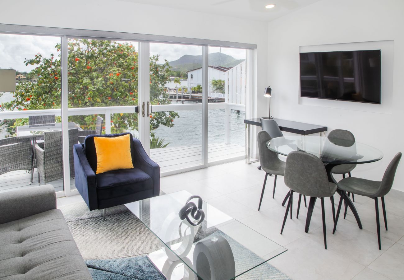 Apartment in Jolly Harbour - 232A (Upper Level), Luxury 1 Bedroom