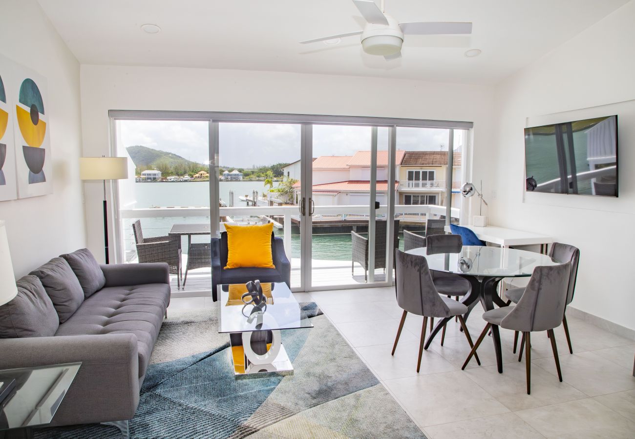 Apartment in Jolly Harbour - 232G (Upper Level), Luxury 1 Bedroom