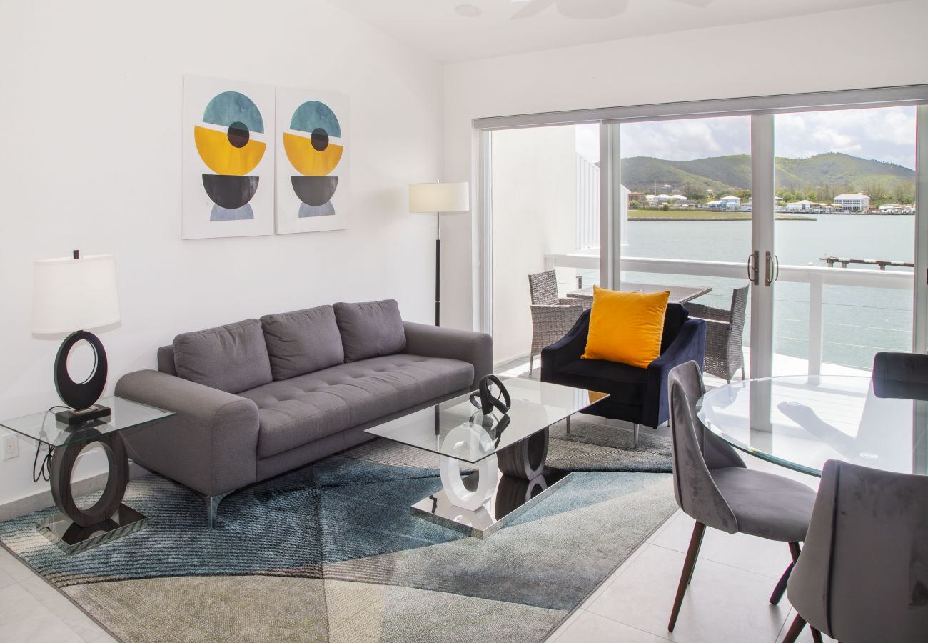 Apartment in Jolly Harbour - 232G (Upper Level), Luxury 1 Bedroom